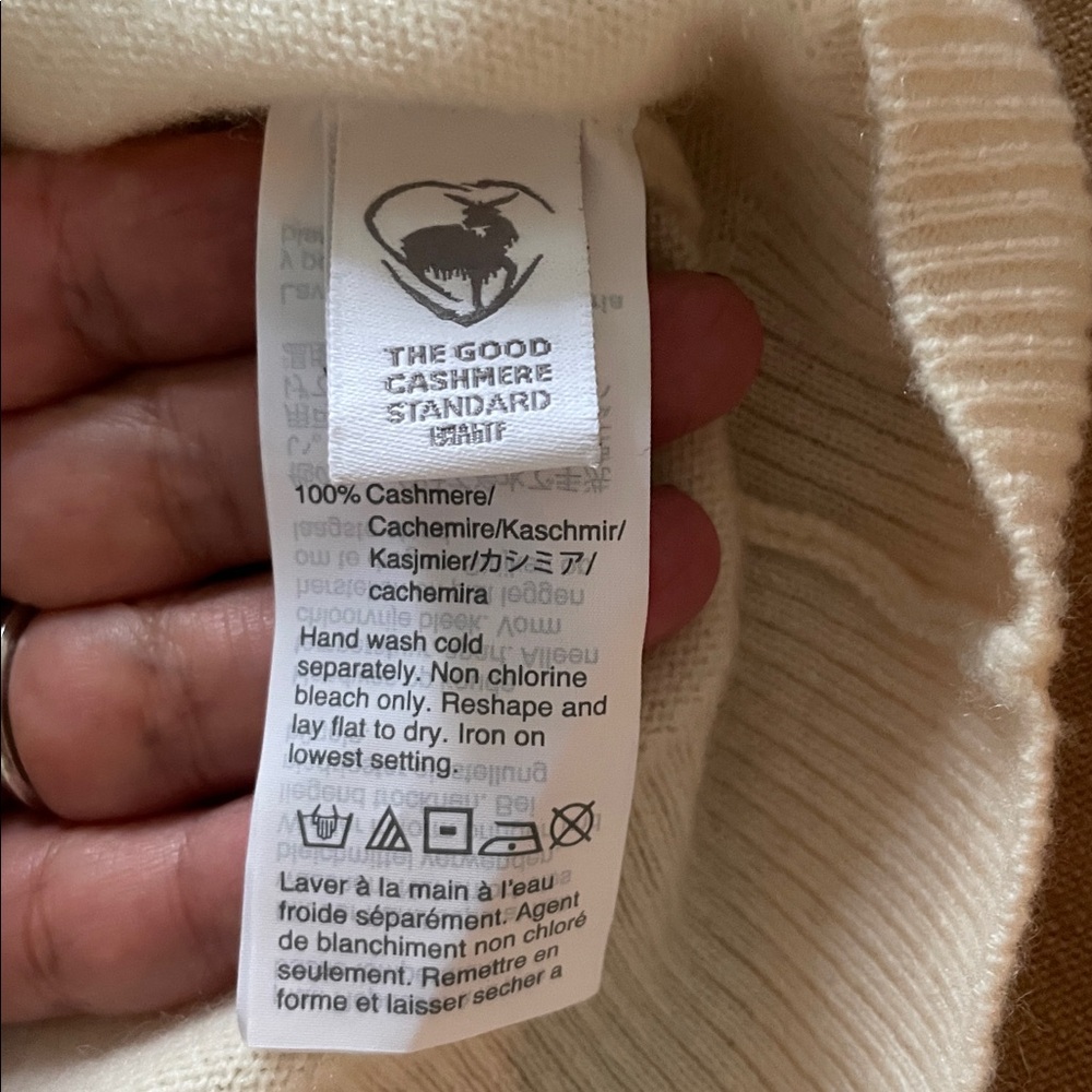 J. Crew Cashmere Turtleneck Sweater-M - Picture 3 of 3